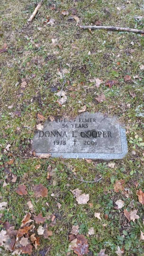 Donna L. Cooper's grave. Photo 3
