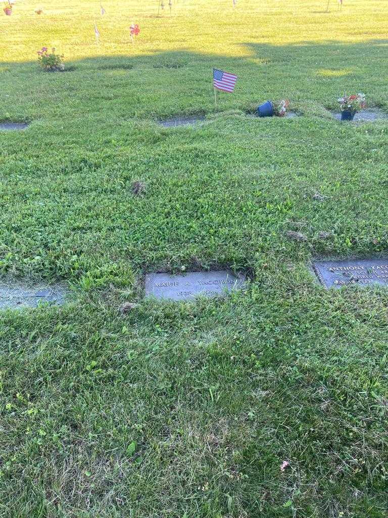 Marie A. Yacoboni's grave. Photo 2