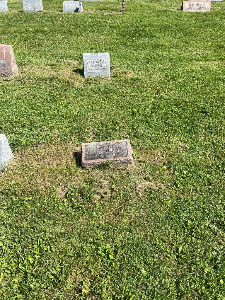 Ethel M. Rose's grave. Photo 2
