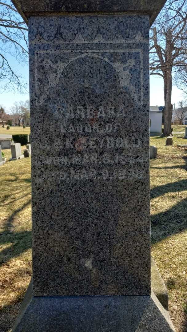 John F. Seybold's grave. Photo 1