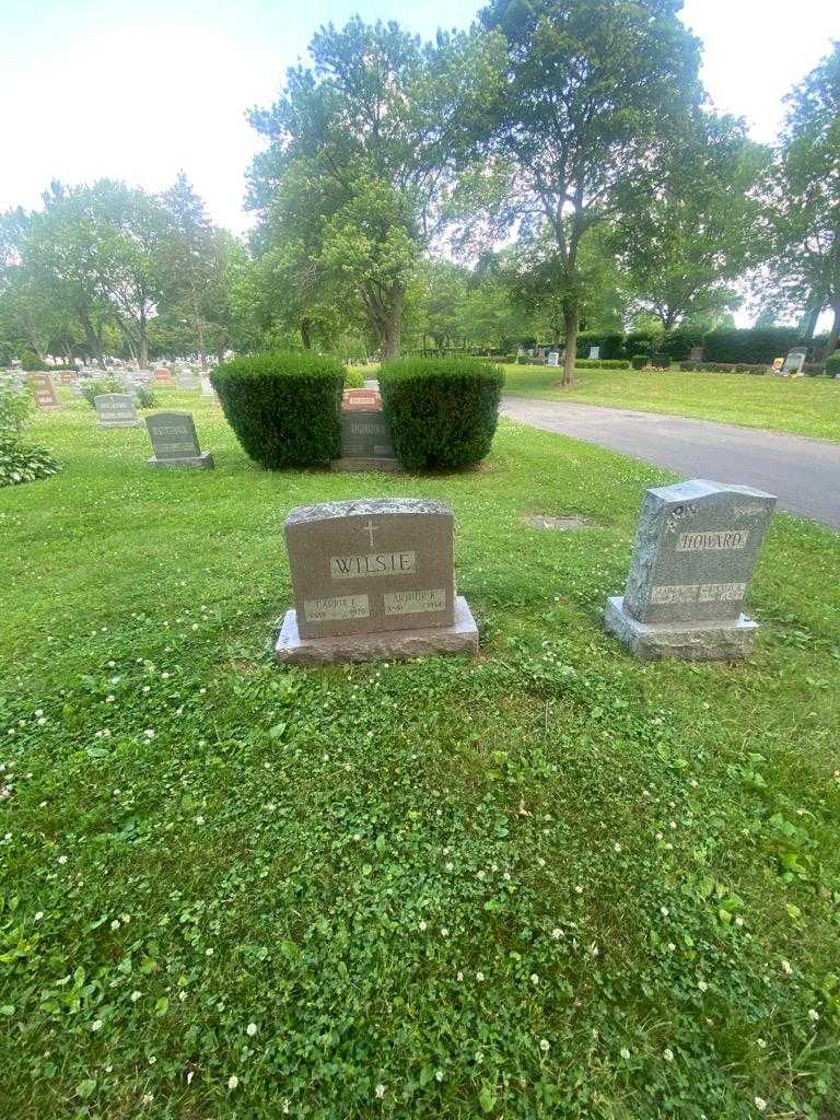 Arthur K. Wilsie's grave. Photo 1