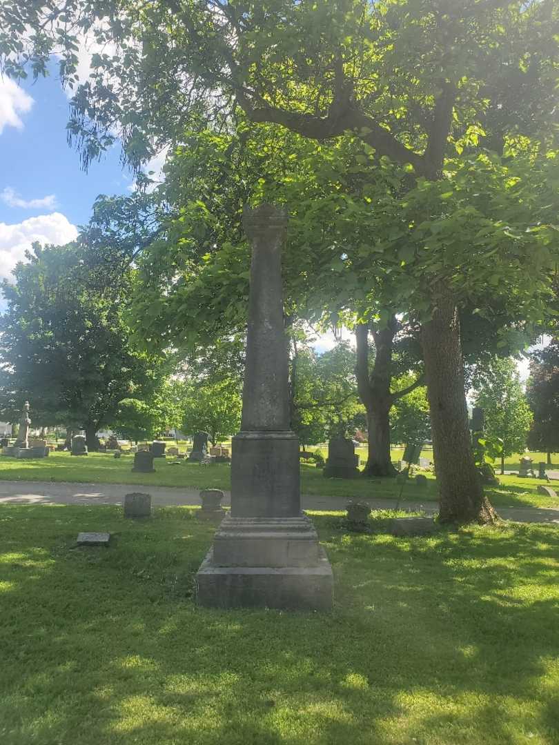 William Ribel Junior's grave. Photo 2