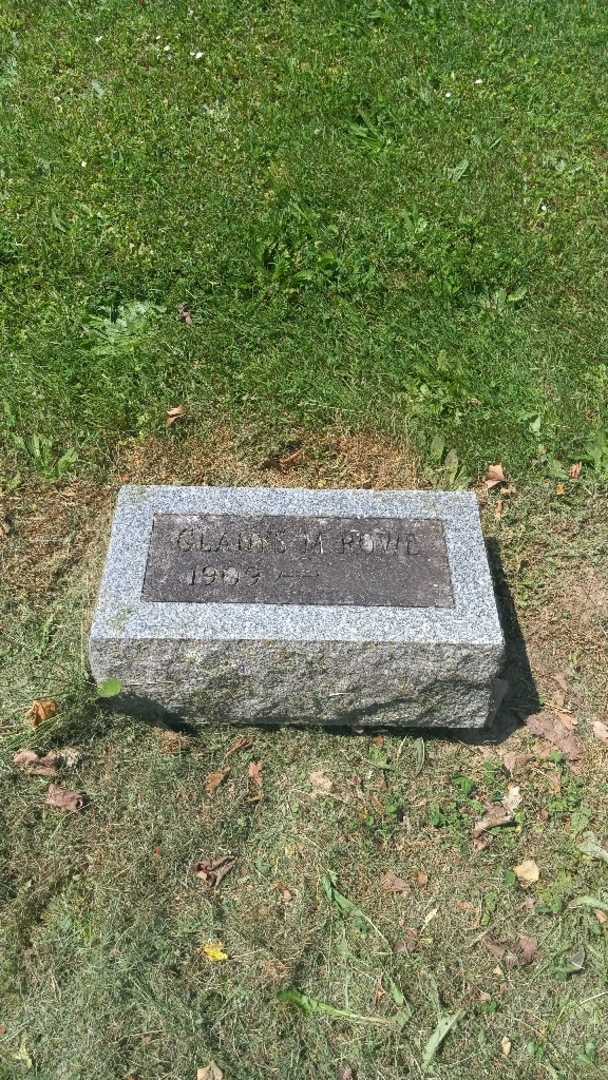 Gladys M. Rowe's grave. Photo 3