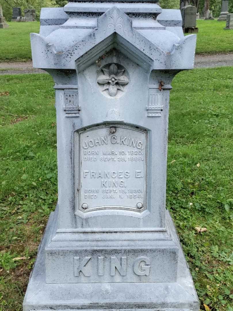 John C. King's grave. Photo 3