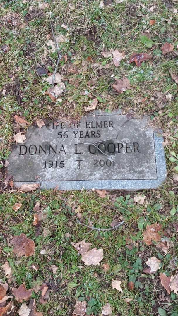 Donna L. Cooper's grave. Photo 4