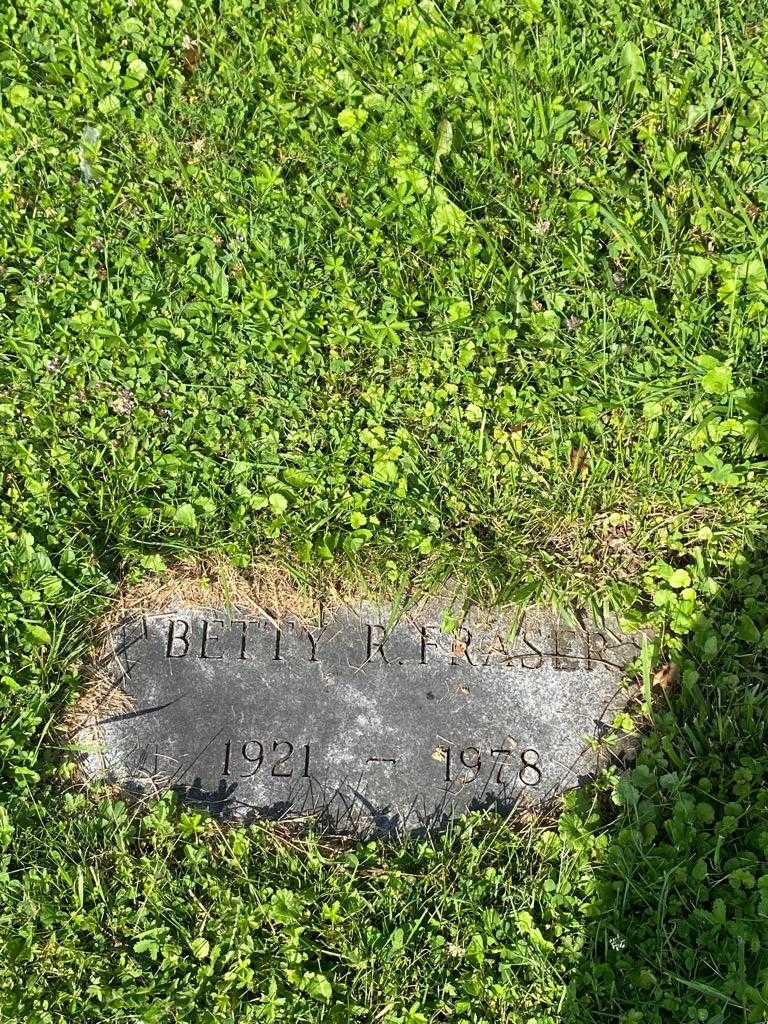 Betty R. Fraser's grave. Photo 3