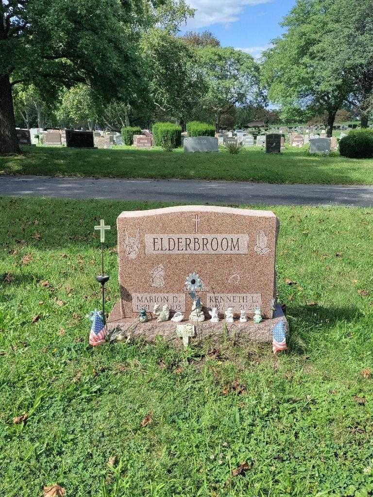 Kenneth Louis Elderbroom's grave. Photo 5