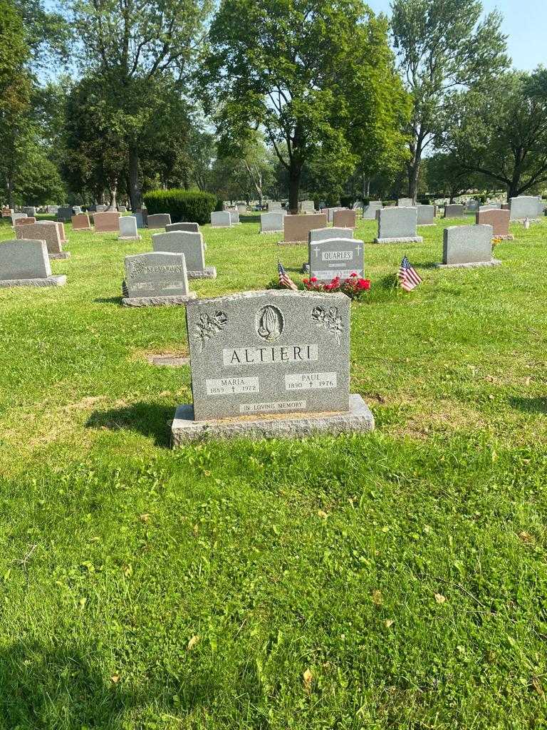 Paul Altieri's grave. Photo 2