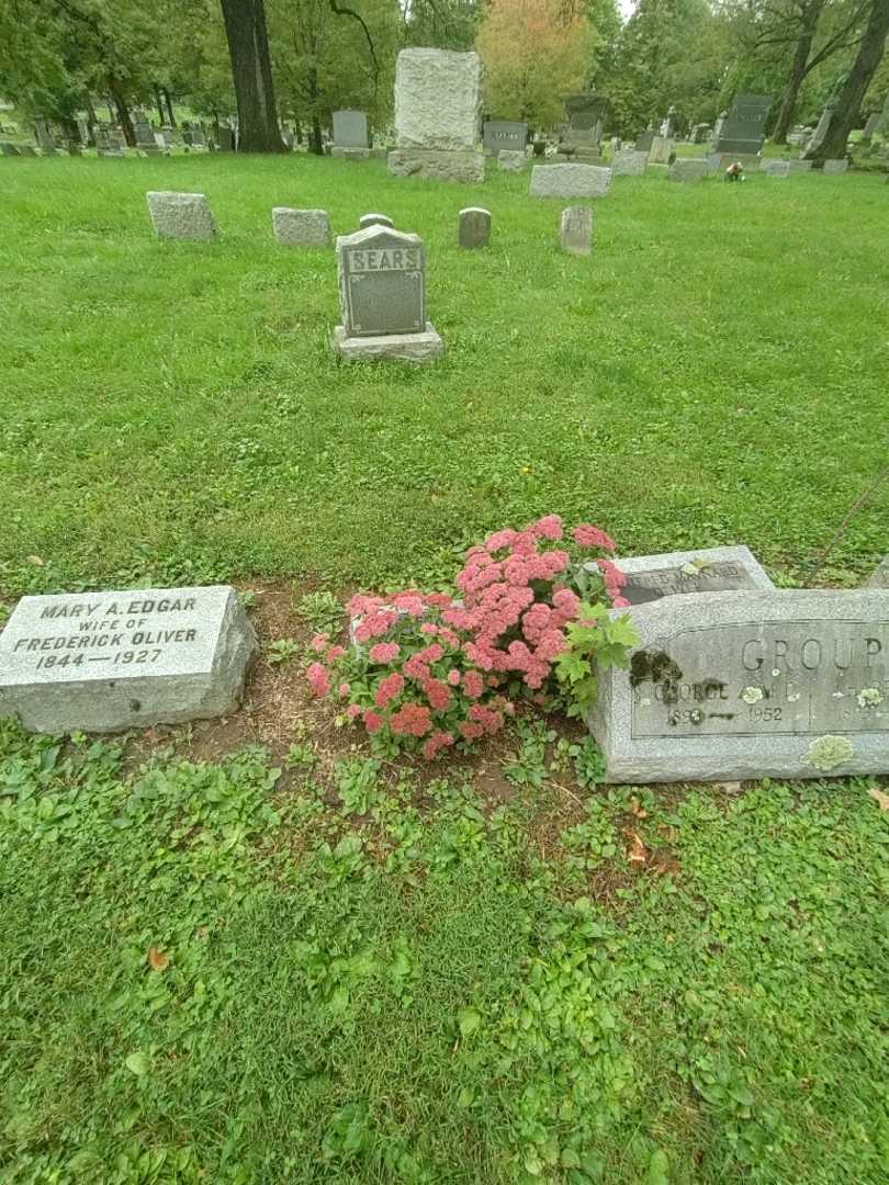 Frederick Thomas Oliver's grave. Photo 1