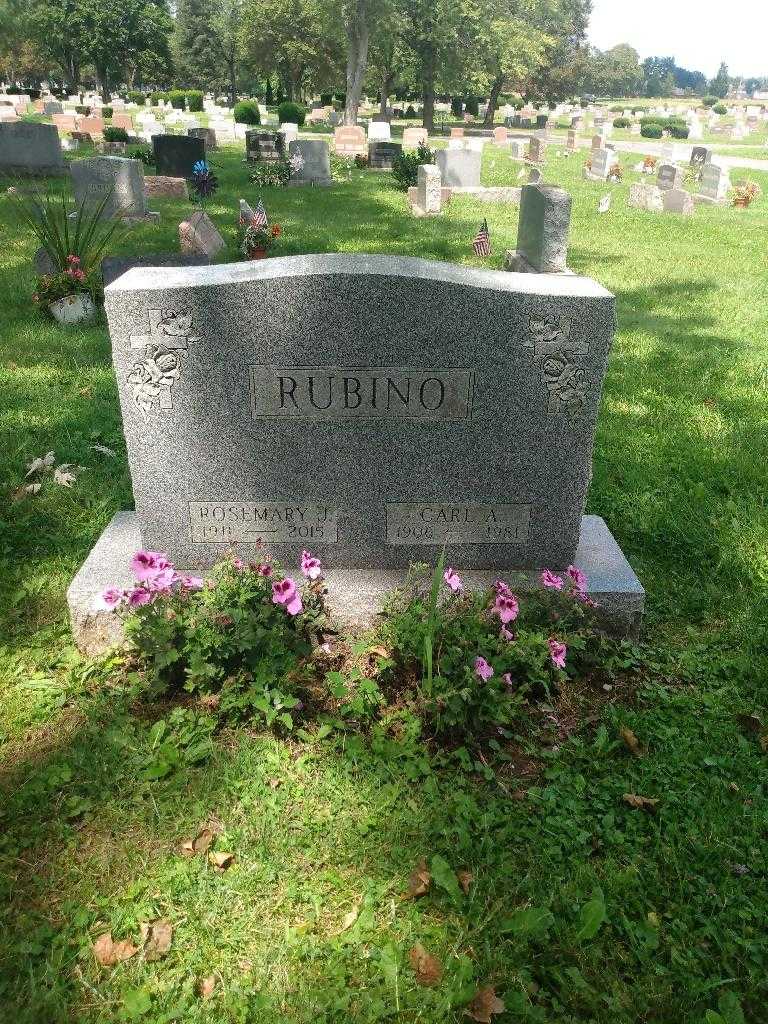 Carl A. Rubino's grave. Photo 2