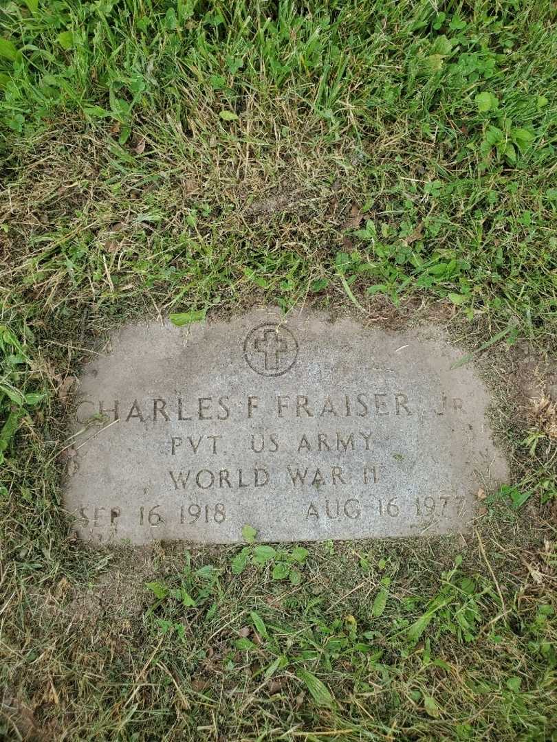 Charles F. Fraiser Junior's grave. Photo 4