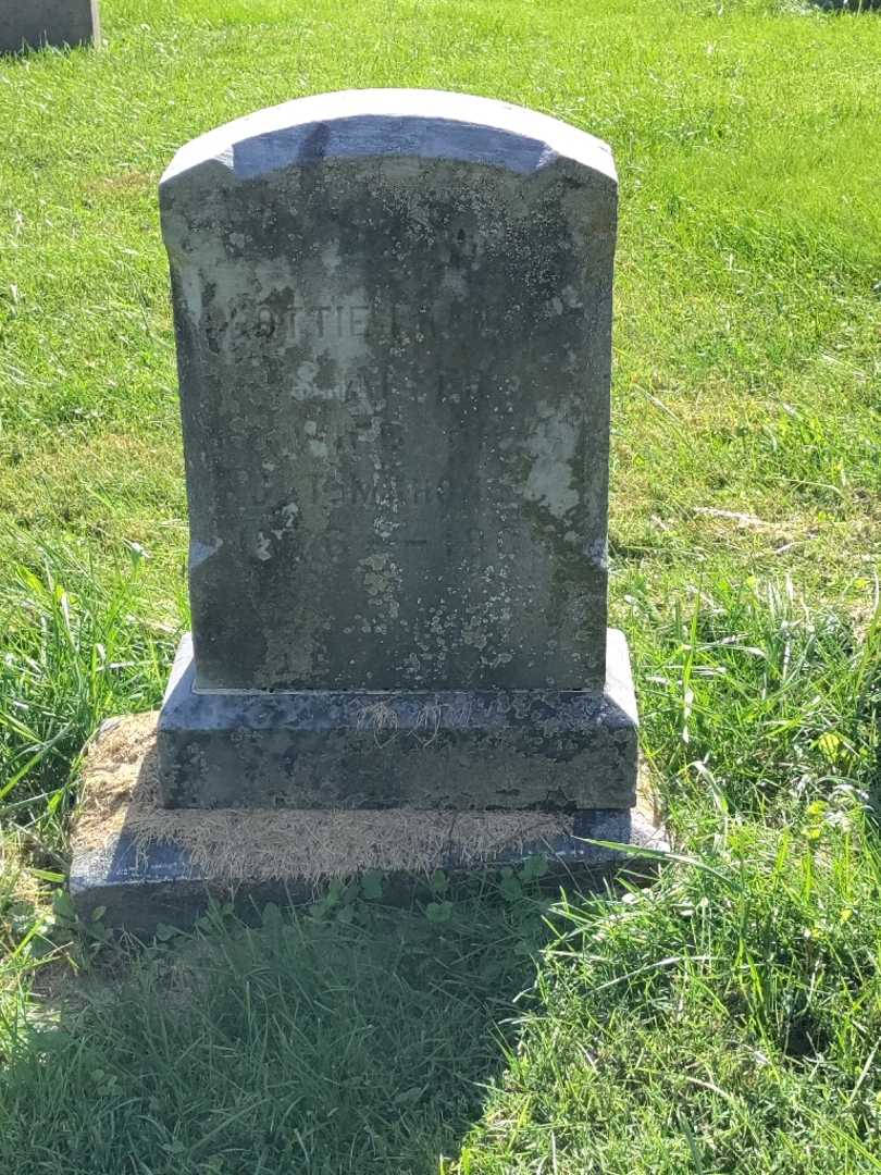 Lottie F. Mahoney's grave. Photo 3