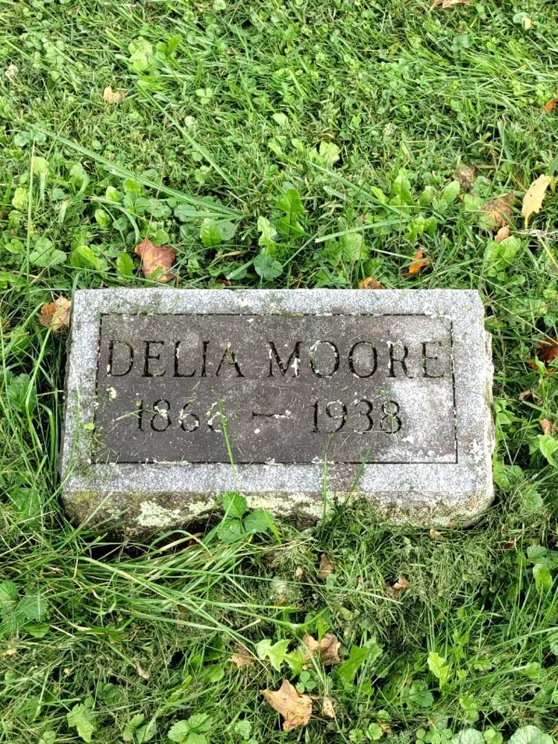 Delia Moore's grave. Photo 3