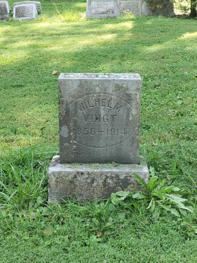 Wilhelm Voigt's grave. Photo 2