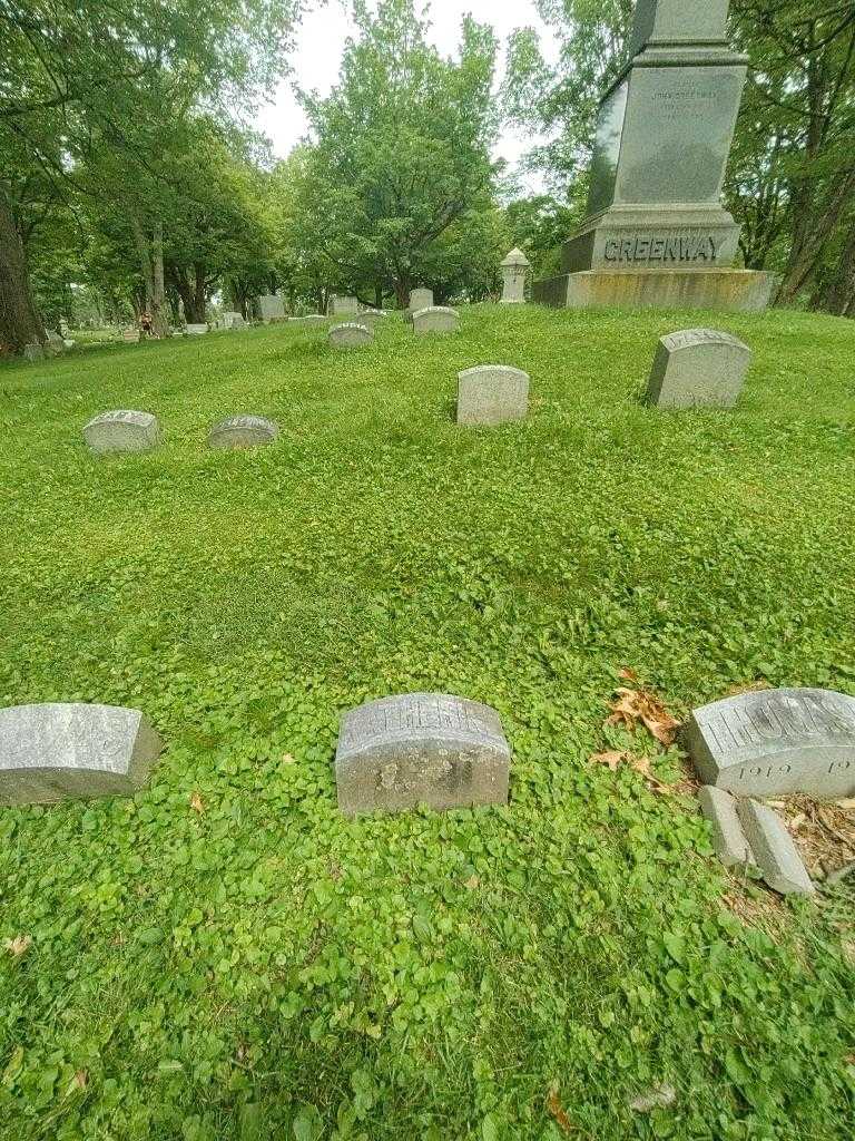 Katherine Greenway's grave. Photo 1