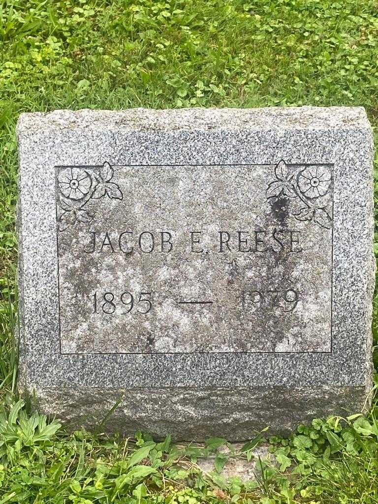 Jacob E. Reese's grave. Photo 3