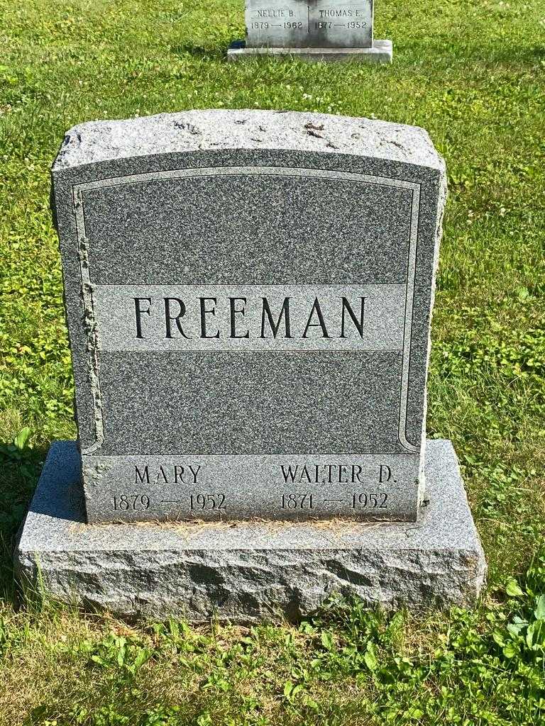 Walter D. Freeman's grave. Photo 3