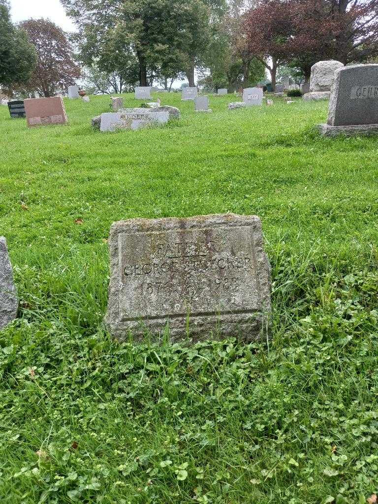George A. Stoecker's grave. Photo 1
