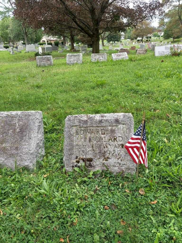 Edward W. Pollard's grave. Photo 1