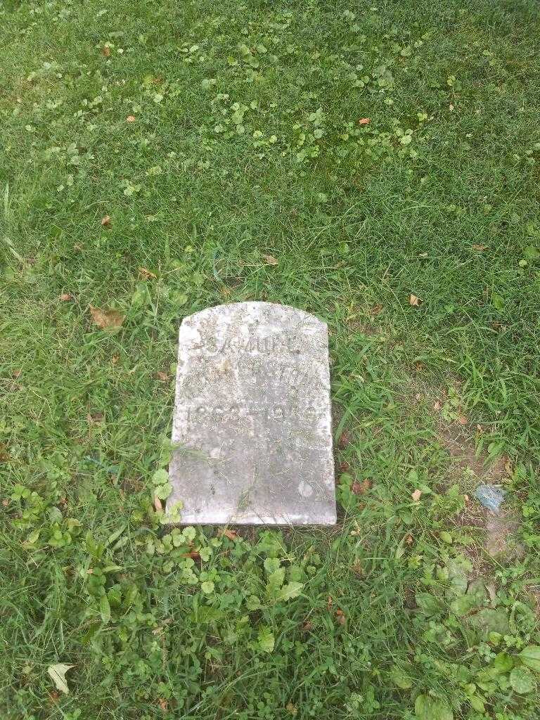 Samuel Humberstone's grave. Photo 2