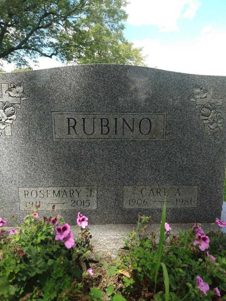 Carl A. Rubino's grave. Photo 3