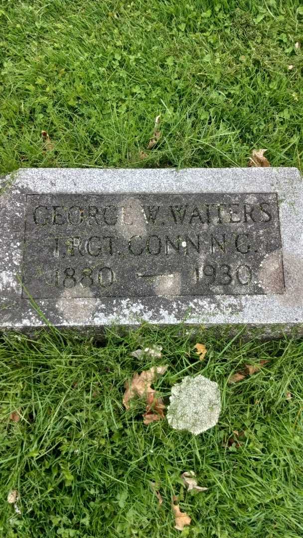George W. Waiters's grave. Photo 3