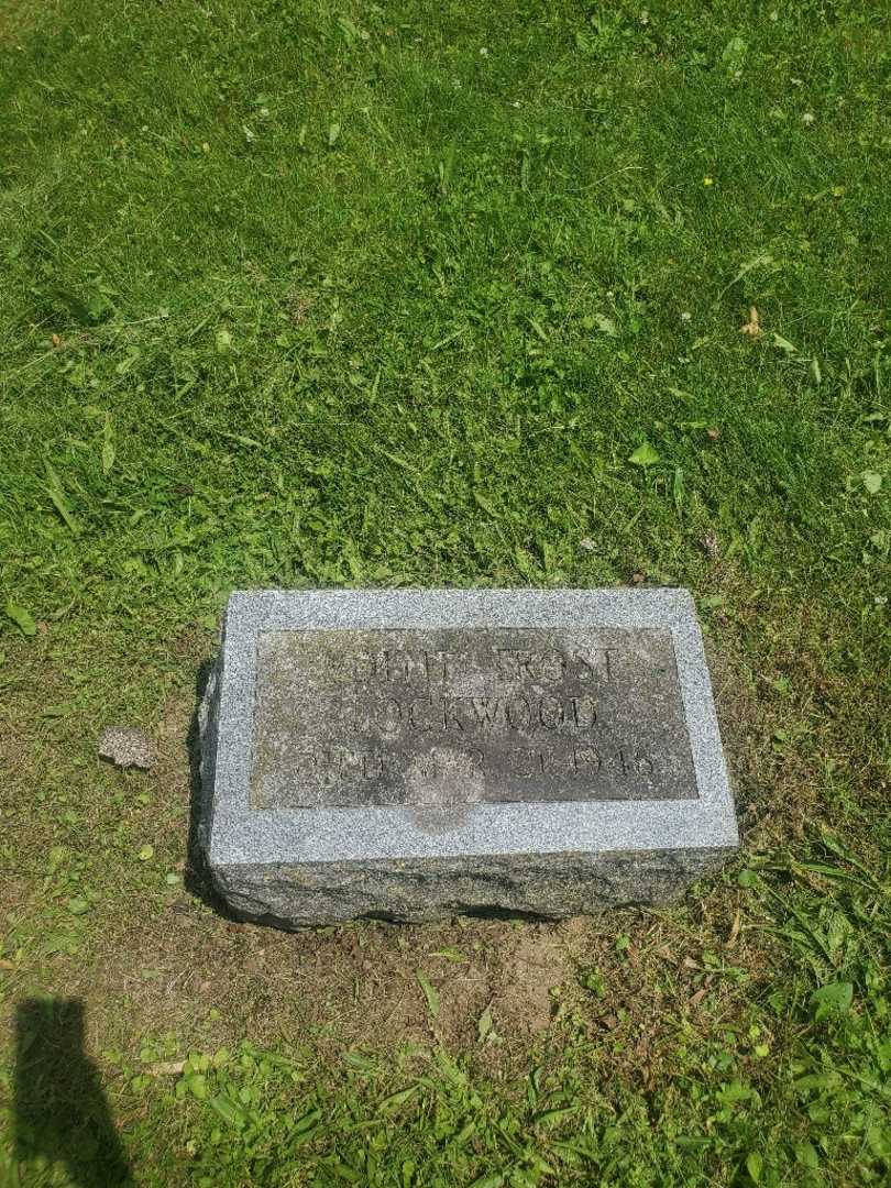 Edith Lockwood Trost's grave. Photo 2