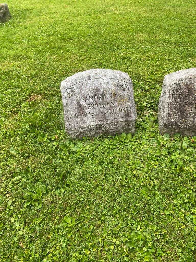 Sandra Louise Herriman's grave. Photo 2