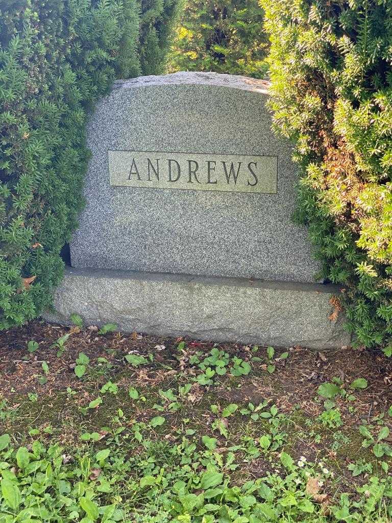Clifford F. Andrews's grave. Photo 4