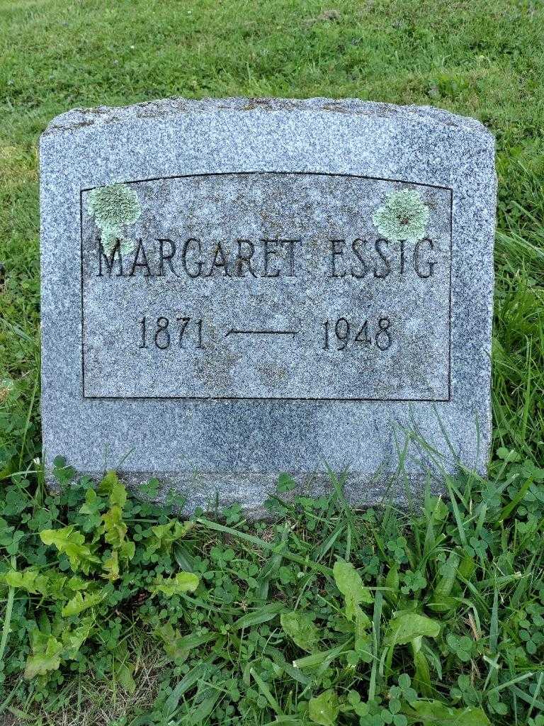 Margaret Essig's grave. Photo 3
