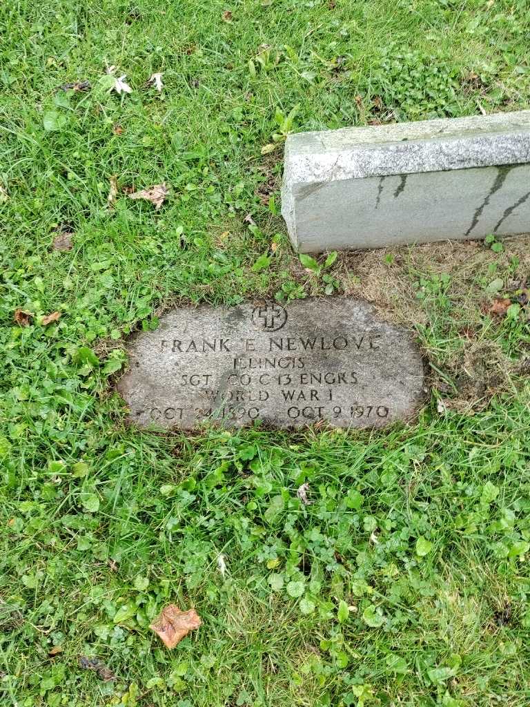 Doctor Frank E. Newlove's grave. Photo 2