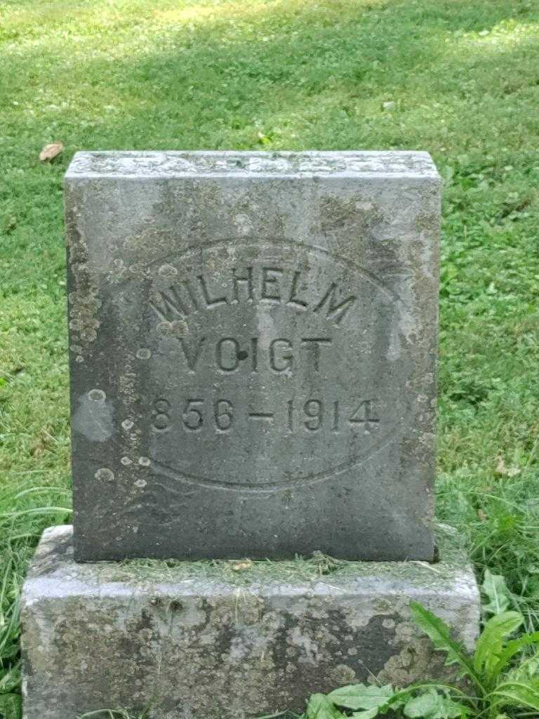 Wilhelm Voigt's grave. Photo 3