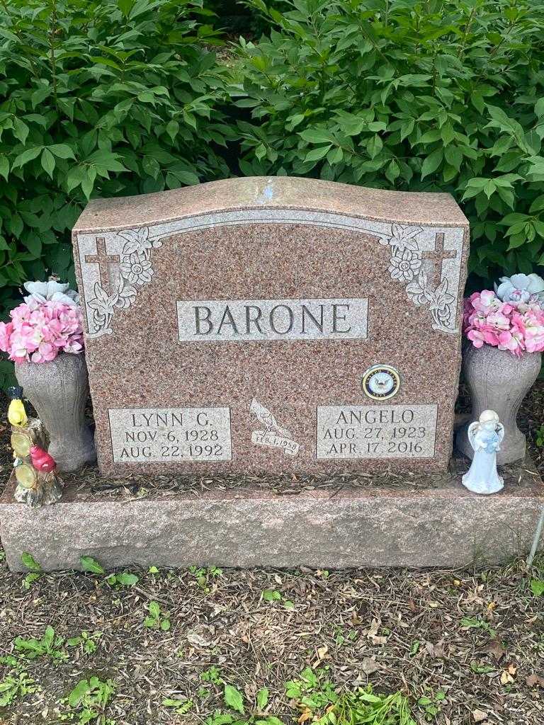 Angelo Barone's grave. Photo 3