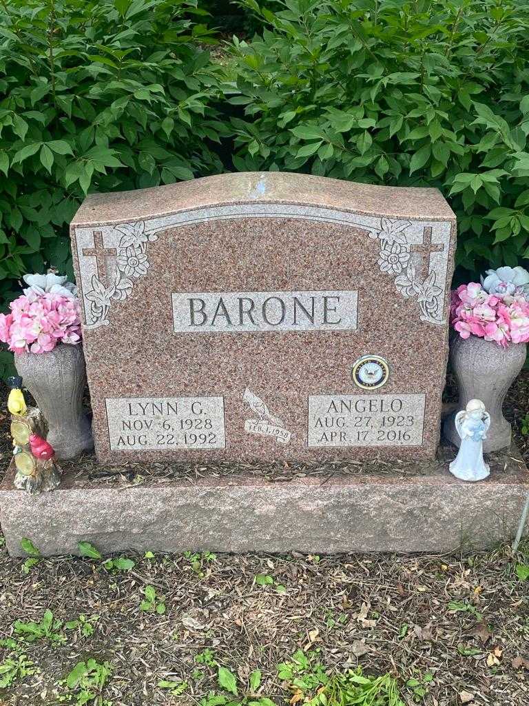 Lynn G. Barone's grave. Photo 3