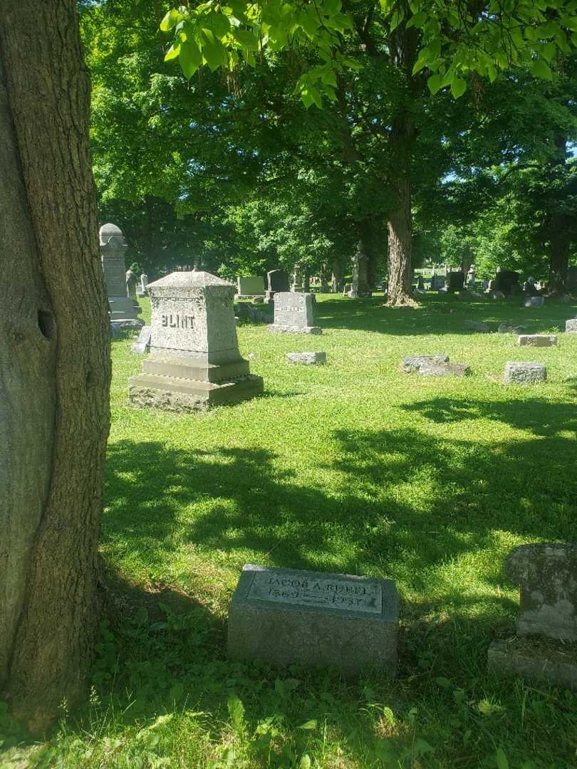 Jacob A. Ribel's grave. Photo 2