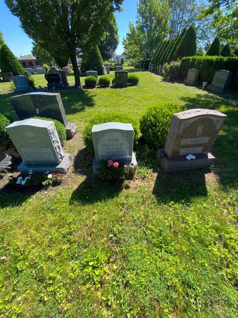 Frank Racculia Junior's grave. Photo 1