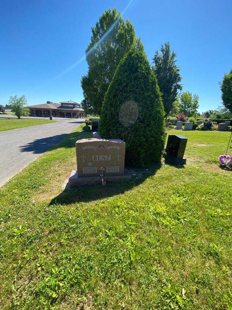 George A. Benz's grave. Photo 1