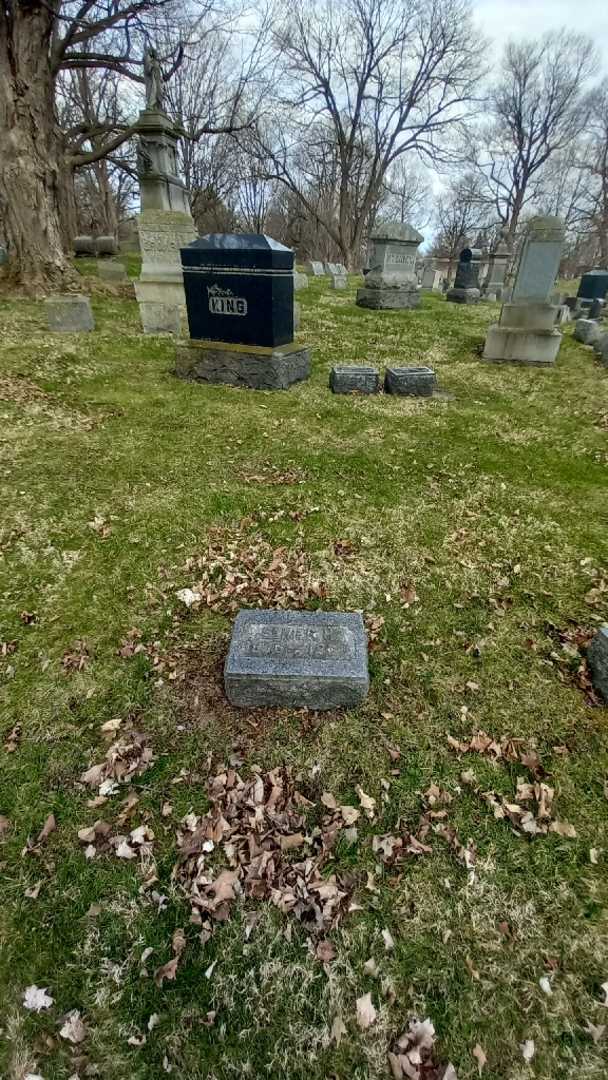Doctor Elmer H. King's grave. Photo 1