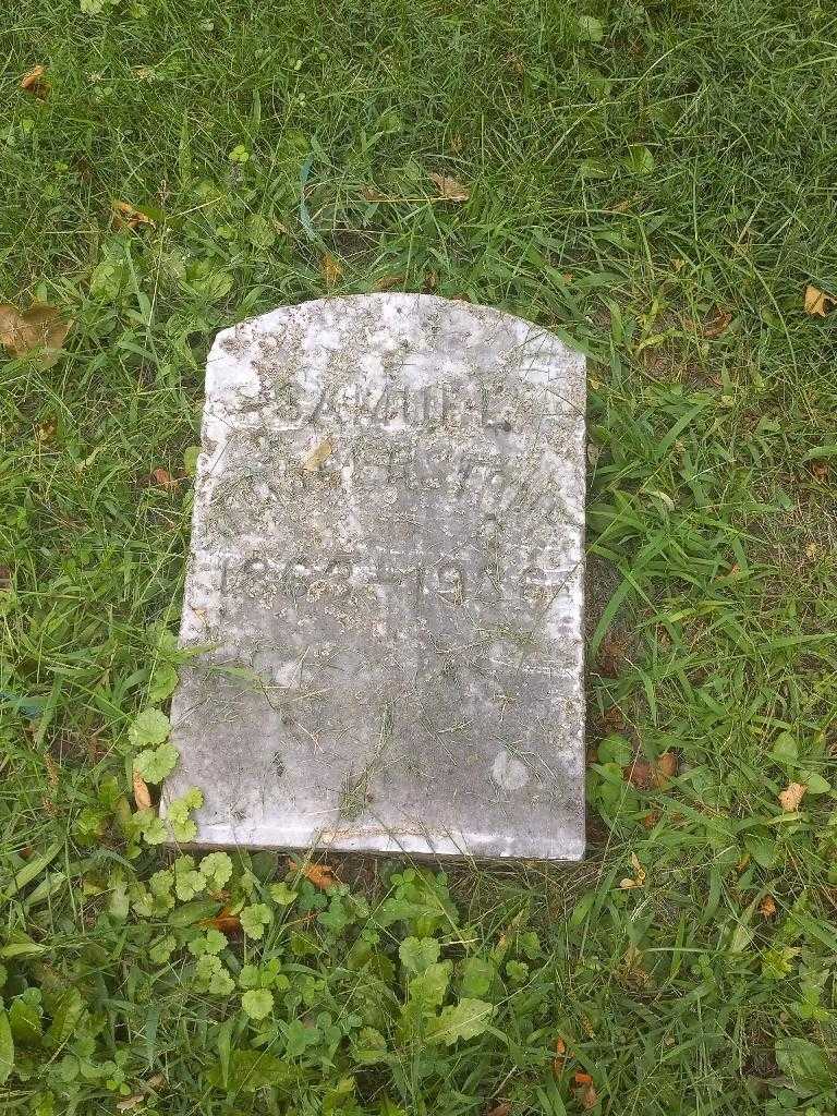 Samuel Humberstone's grave. Photo 3