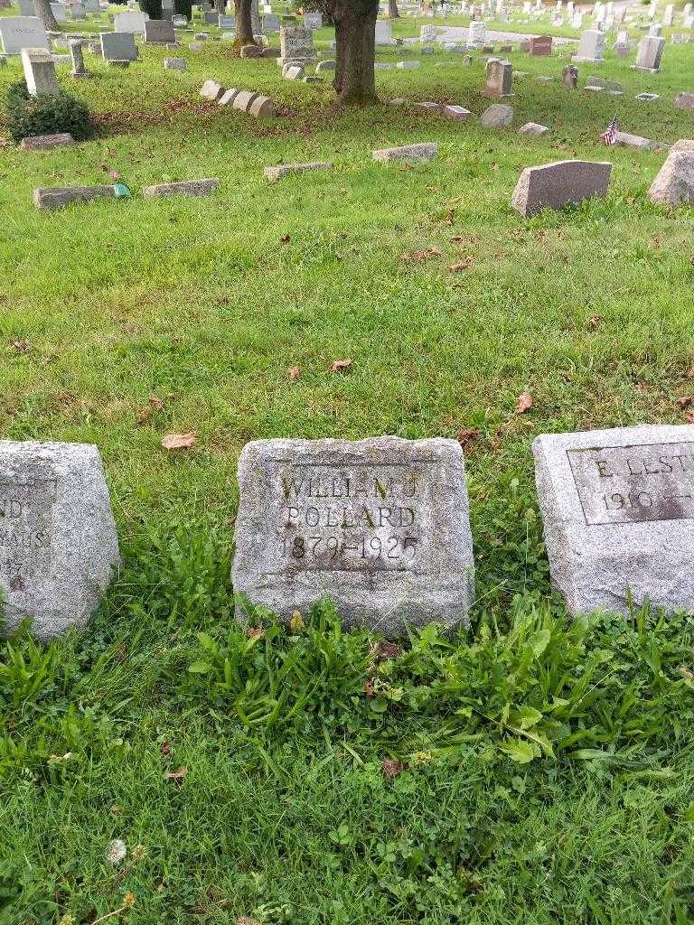 William J. Pollard's grave. Photo 1