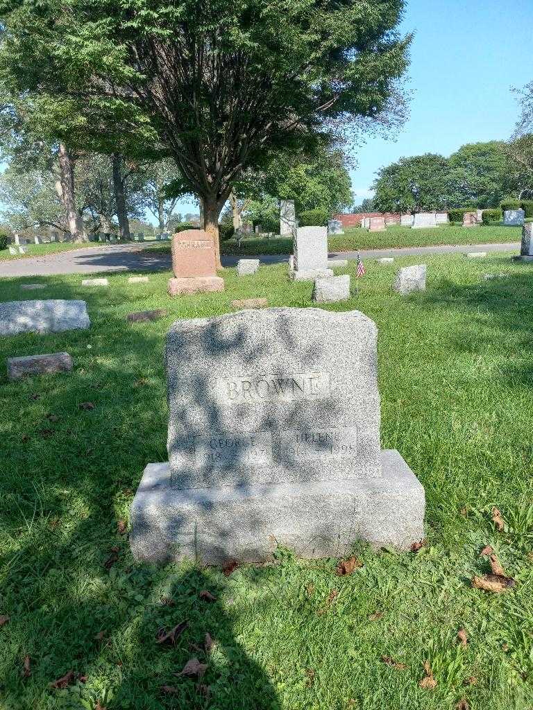 Helene H. Browne's grave. Photo 1