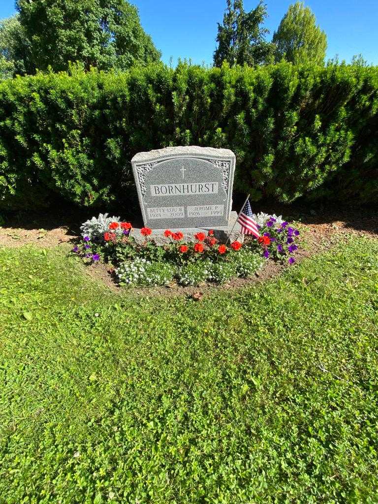 Betty Lou B. Bornhurst's grave. Photo 1