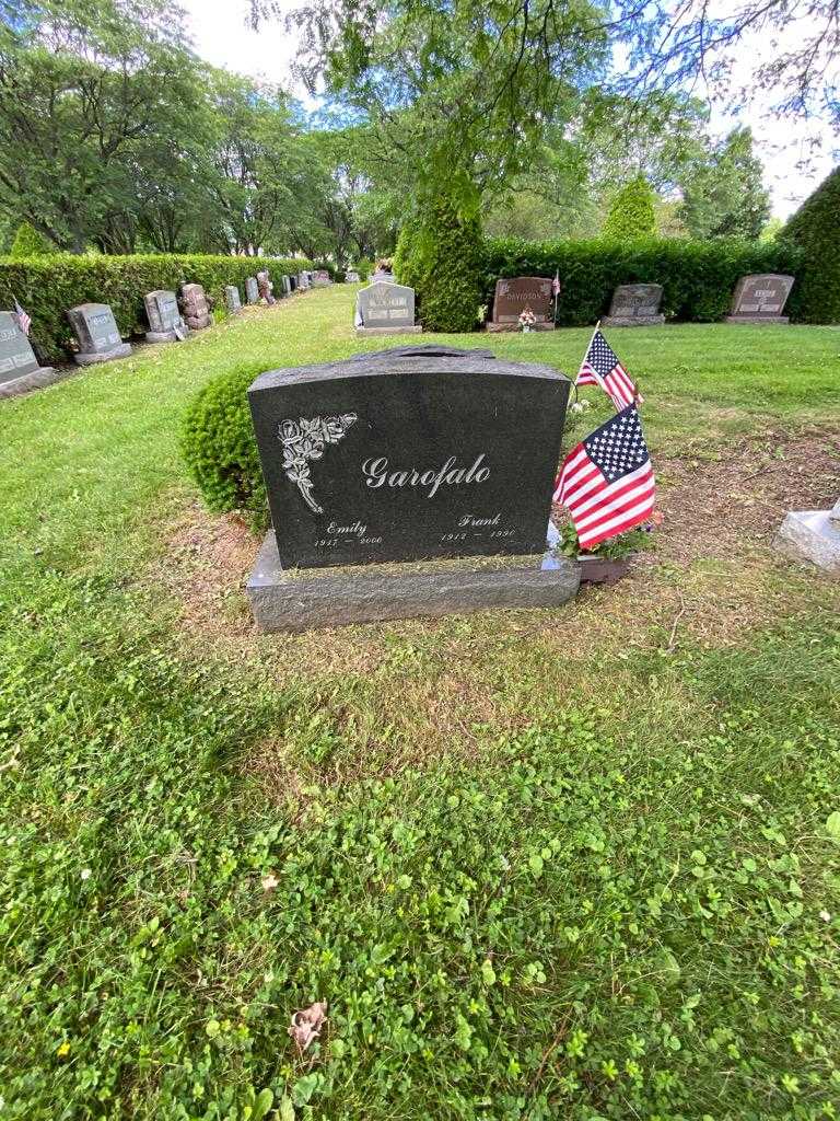 Frank Garofalo's grave. Photo 1