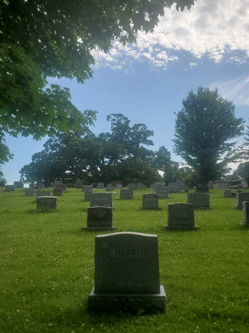 Lulu J. Hurwitz's grave. Photo 1