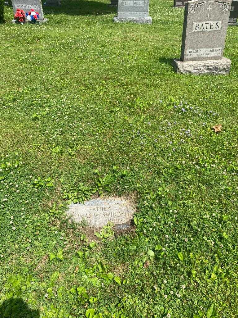 Thomas W. Swindell's grave. Photo 2