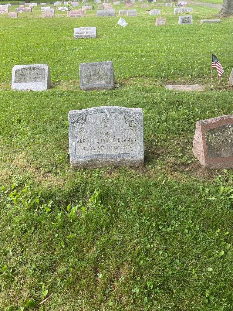Arthur Charles Bowman's grave. Photo 2