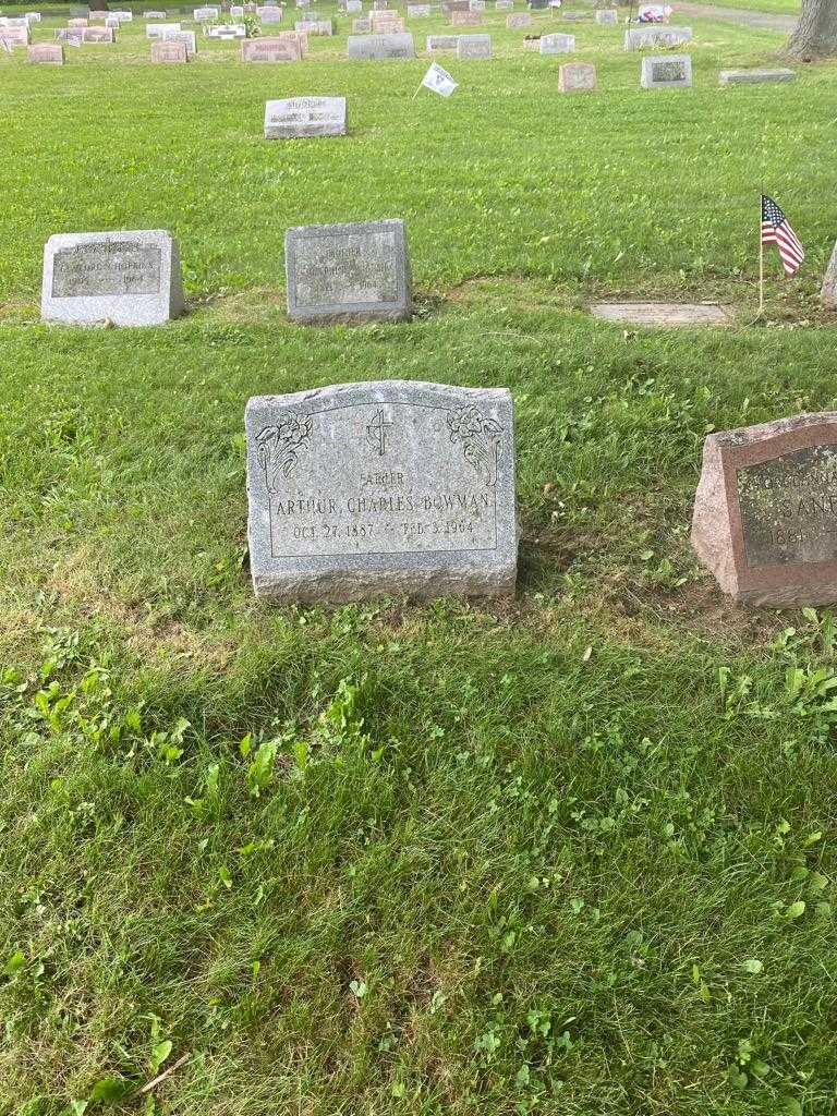 Arthur Charles Bowman's grave. Photo 2
