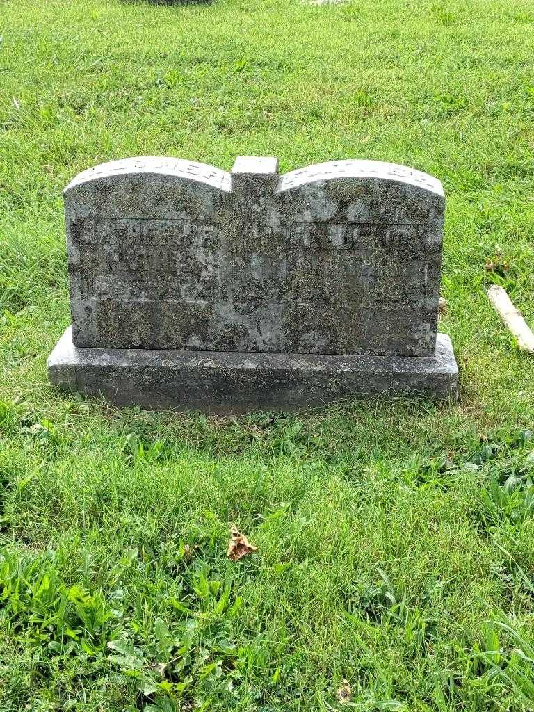 Frederick Mathis's grave. Photo 3