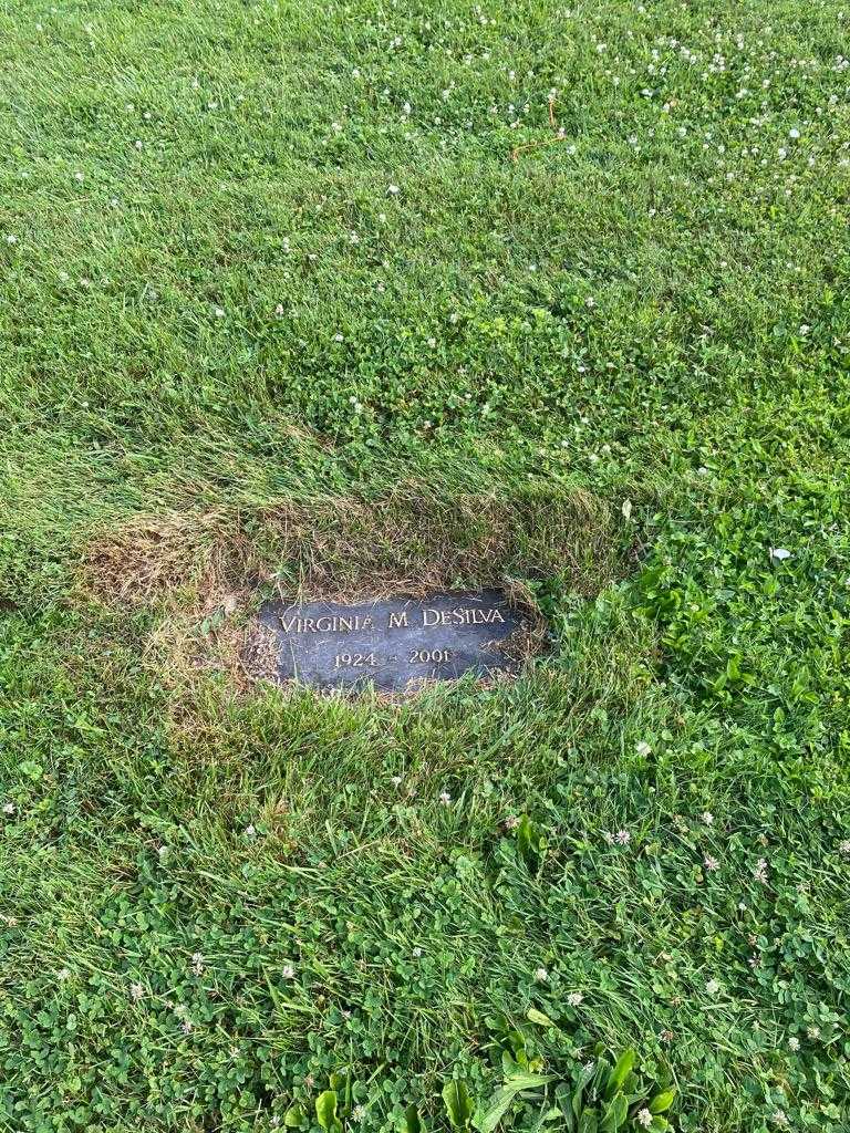 Virginia M. DeSilva's grave. Photo 2