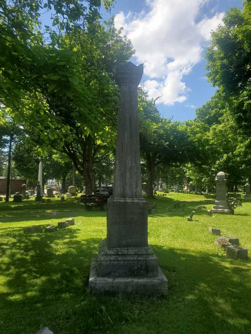 Maria Catherine Ribel's grave. Photo 2